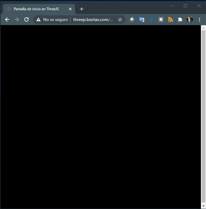 Pantalla Negra